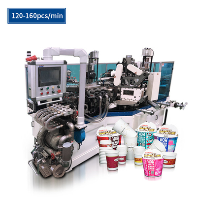 High Speed Paper Cup Machine Cup Size 4-16oz High Speed 2700x1800x1800mm